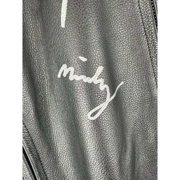 Orange County Choppers Power Trip Leather Jacket Black Signed Autographed Mikey - Picture 4 of 14